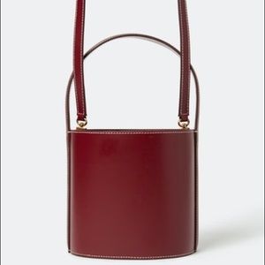 Staud burgundy Bissett Bucket Bag **brand new!